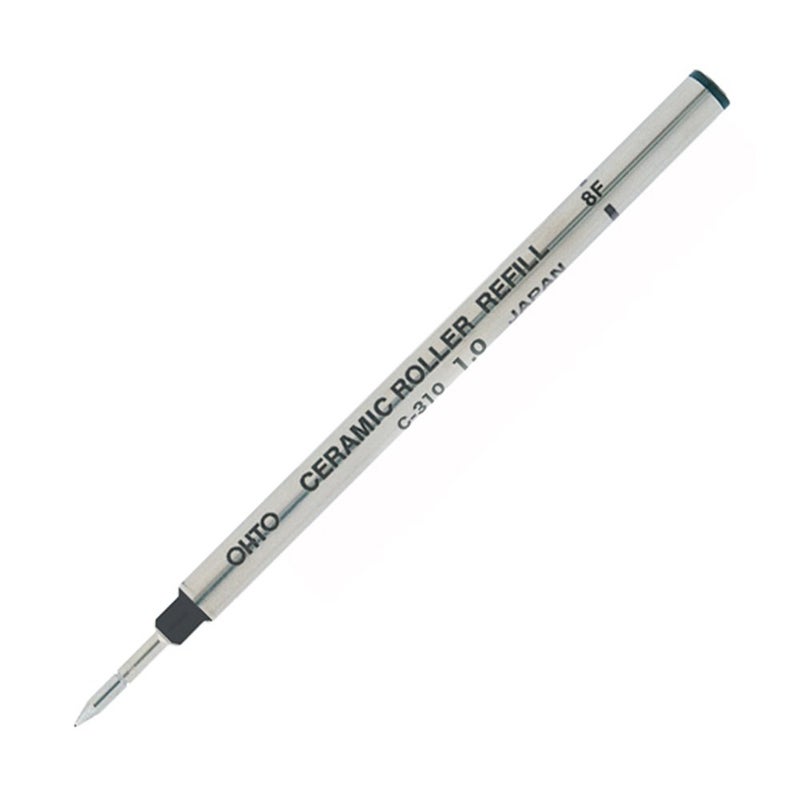 OHTO C-310P Ceramic Roller Ball Pen Refill - 1.0 mm - Black